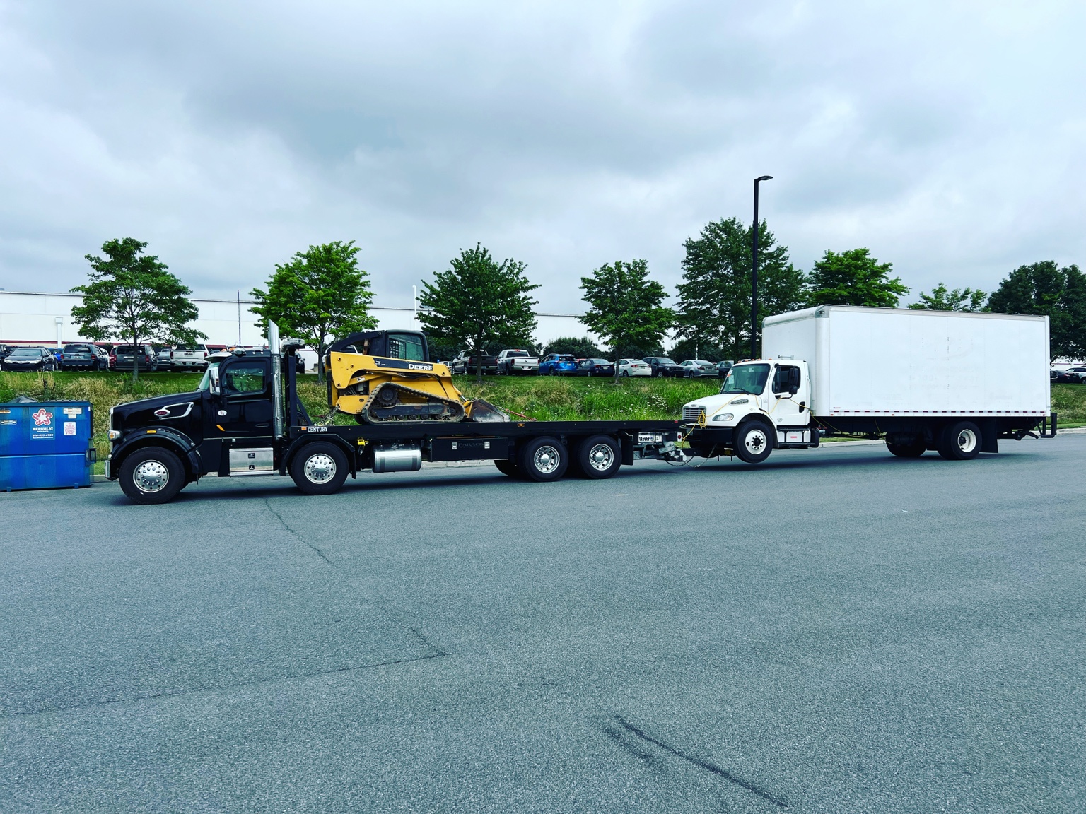 Arena equipment move